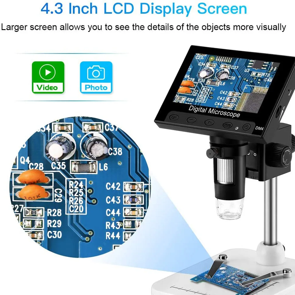 Super 1080P OLED Color Touch Screen Camera Voice