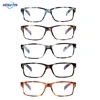 Henotin 5 Pack Reading Glasses Blue Light Blocking Computer Glasses Men Women Anti UV Reader Eyeglasses Diopter 0-400 1