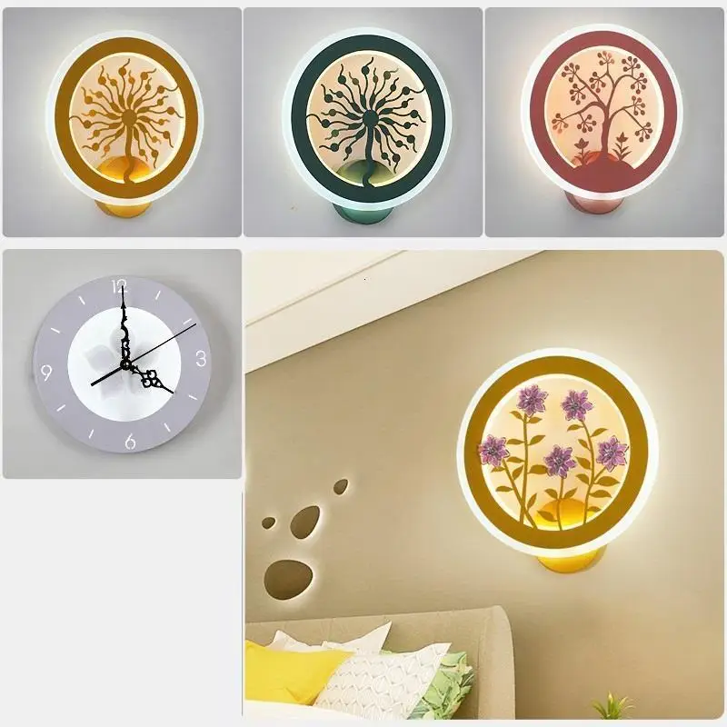 Фреска Interieur спальня Candeeiro De Arandela Para Parede светодиодный светильник с аппликацией Murale Wandlamp Aplique Luz Pared настенный светильник