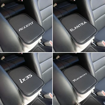 

Interior Universal Size Car Armrest Pad Covers for Hyundai Solaris ix35 i20 i30 i40 Tucson CRETA Santa fe car accesssories