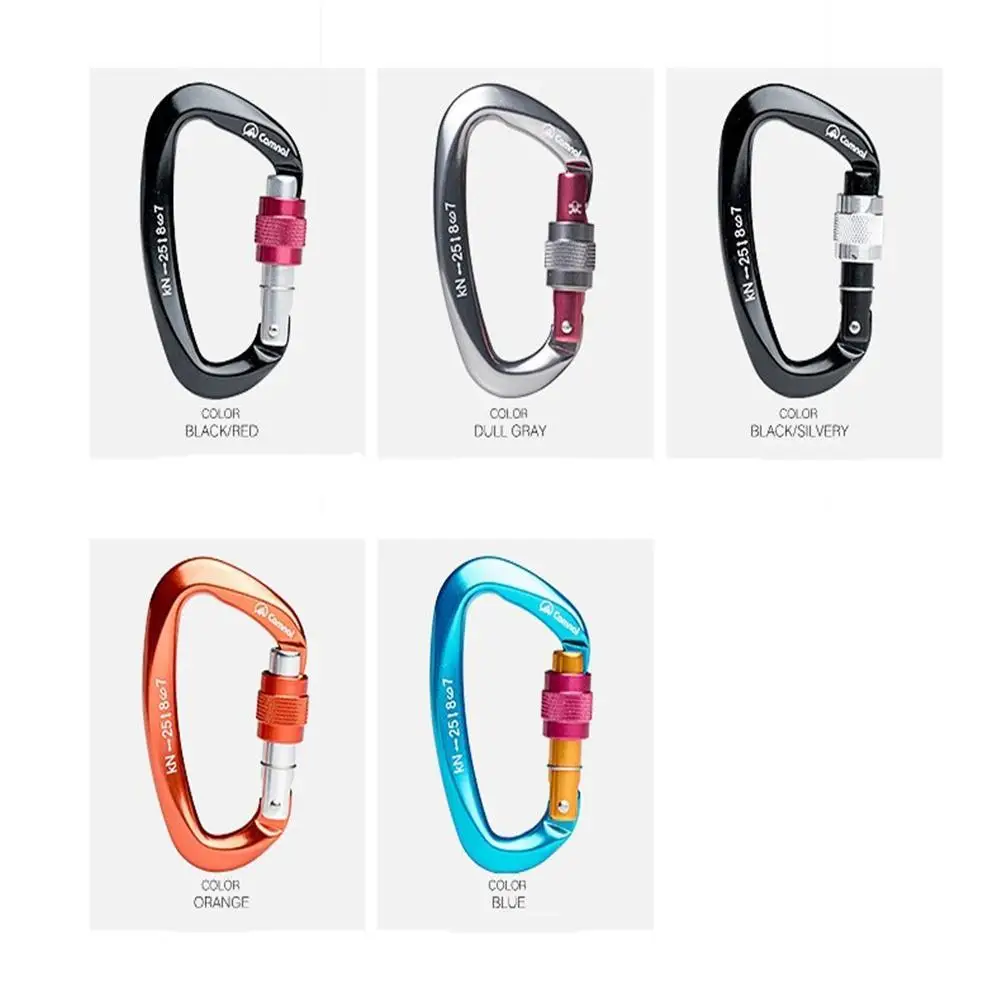 

Climbing Carabiner D-character Heavy Duty Climbing Buckle For Camping Hiking