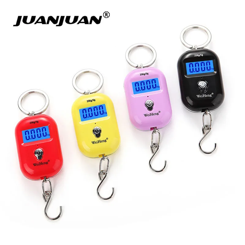 25Kg/5G Mini Bilancia Sospesa Portatile Elettronico Retroilluminazione Digitale Bilancia Per Bagagli Steelyard Hanging Bilancia A Gancio 40% Di Sconto