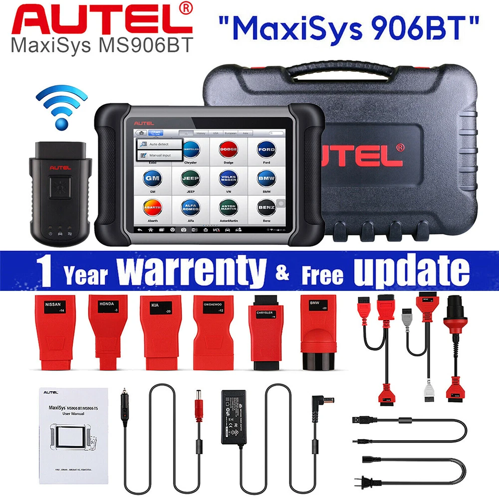 Диагностический сканер Autel Maxisys MS906BT PRO супер планшет с функцией программирования