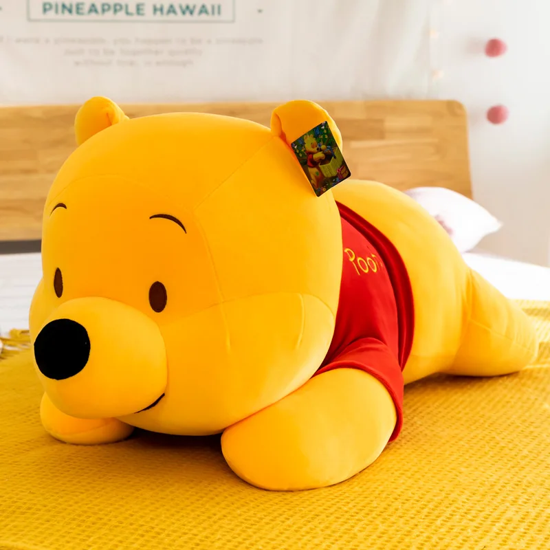 

45cm Large Size Disney Winnie The Pooh Plush Toy Cute Bear Animal Rag Doll Birthday Stuffed Toys Kawaii Gift Dolls For Childrens