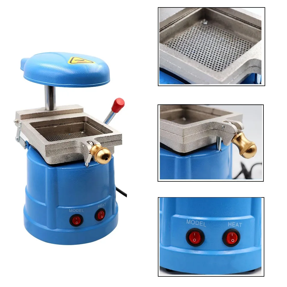 

Dental Vacuum Forming Molding Machine Thermoforming Oral Material Making Tool Model Heat Teeth Laboratory Equipment 110V/220V