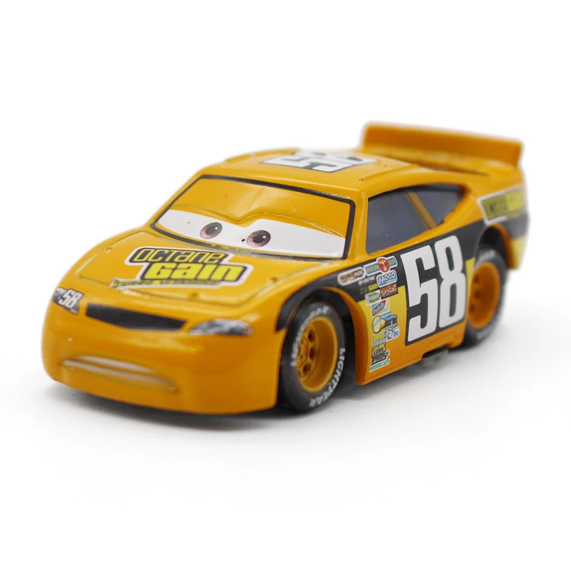 Original 1:55 Disney Pixar Cars 2 Metal Diecast Number 52 79 113 Cars Toy Disney Racing Model Children Toy Collection Gift 12