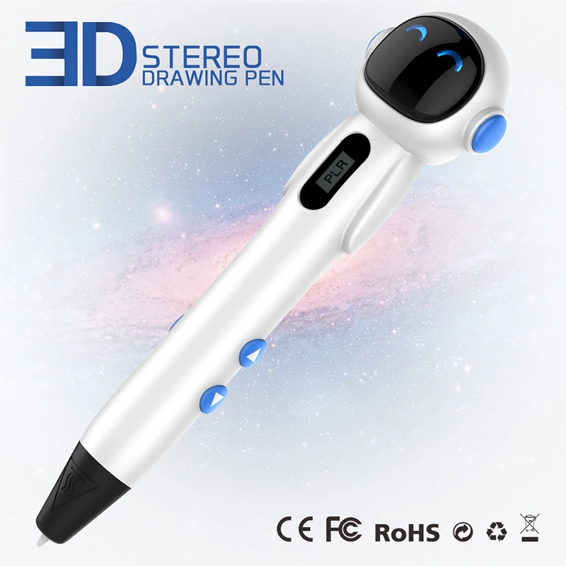 Оптовая продажа новая 3d ручка weiyu RP500A для печати DIY с поддержкой нити ABS/PLA 1 75 мм