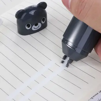 

2020 New 2 Piece Set Kawaii Bear Design Correction Tape Student Stationery School Supplies Office Accessories