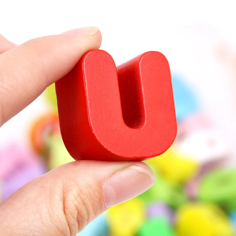 31pcs 41pcs 51 Number and Letter Blocks Beads 3 styles Children s Jewelery Making Utilities wood 3