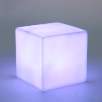 

LED Color Changing Mood Cube Night Light Table Lamp Gadget Home Party Decor Decoration Lighting 7 Color