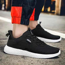 Мужская обувь из сетчатого дышащего материала, низкие кроссовки, легкая Нескользящая прогулочная обувь, zapatos de hombre, кроссовки, muskieb20