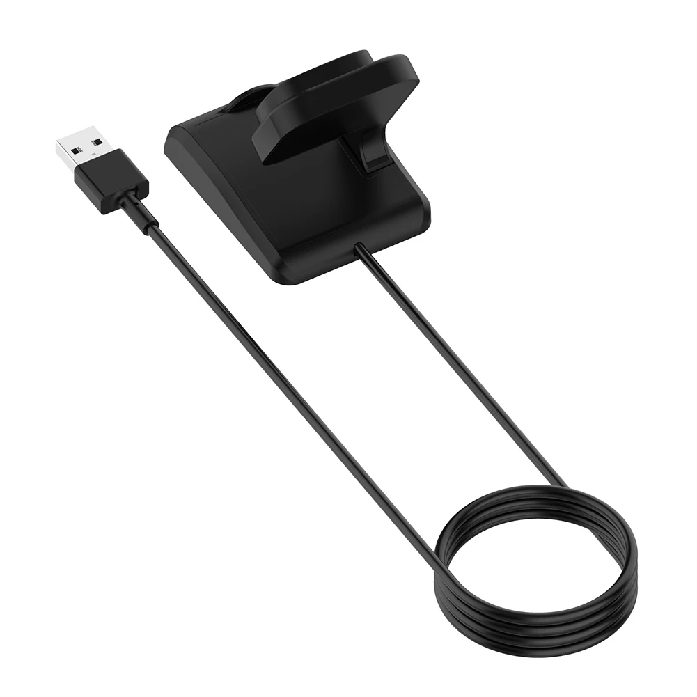 Sense Charging Cable Dock Station Smart Bracelet Replacement Charging Cable Portable USB Charger for Fitbit Versa 3/Fitbit