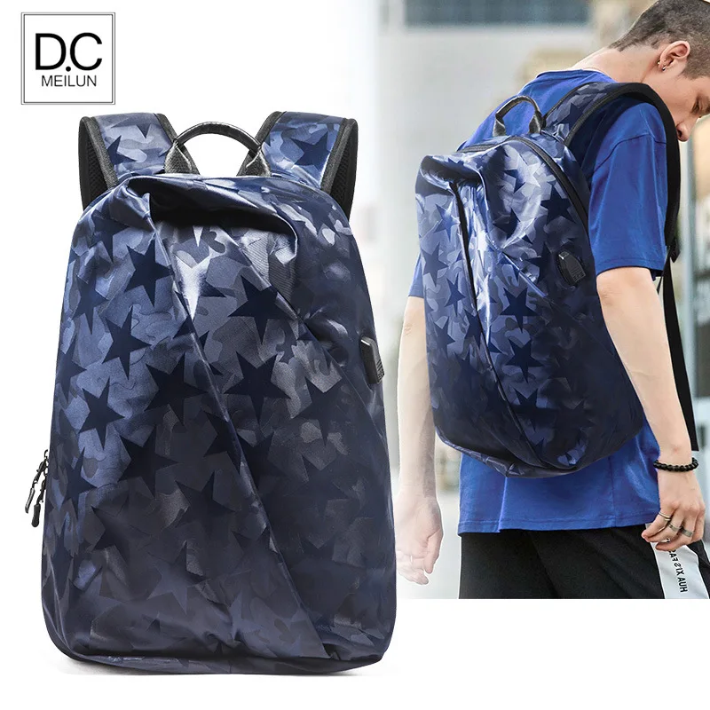

2019 Europe And America Backpack Large-Volume Nylon Student Backpack Outdoor Summer Backpack Travel Bag Multifunctional Bag