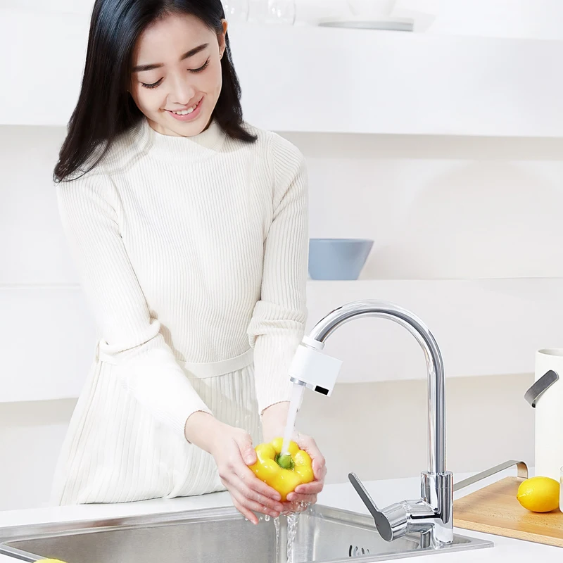 Автоматический индукционный смеситель Xiaomi Mijia кран для ванной и кухни умный