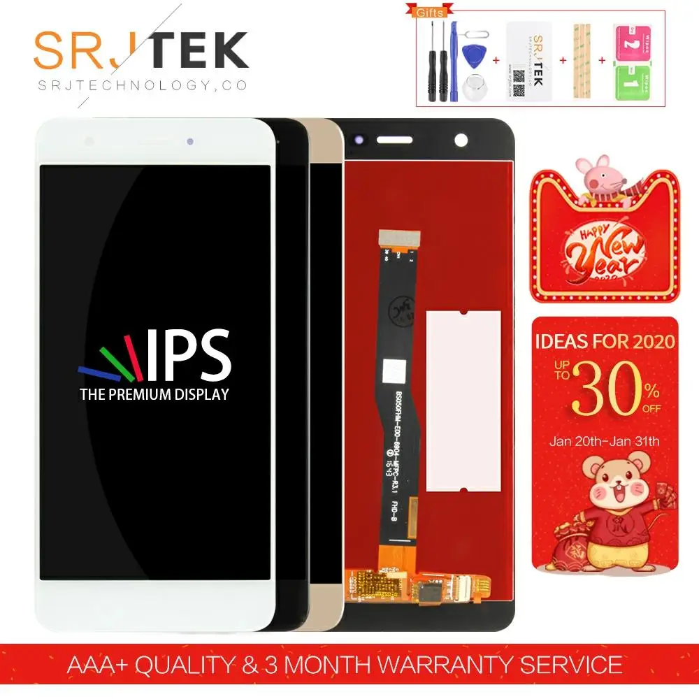 

Srjtek For Huawei Nova Plus LCD Display Panel Touch Screen Digitizer Full Assembly With Frame MLA-L01 MLA-L11 MLA-L02 MLA-L12