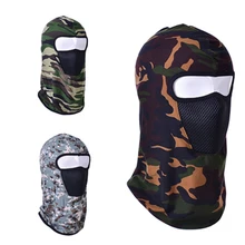 Камуфляжная ветрозащитная велосипедная маска, теплый шарф, Балаклава, флисовая велосипедная маска для лица, маска для альпинизма, катания на лыжах, рыбалки, Зимняя Маска для лица