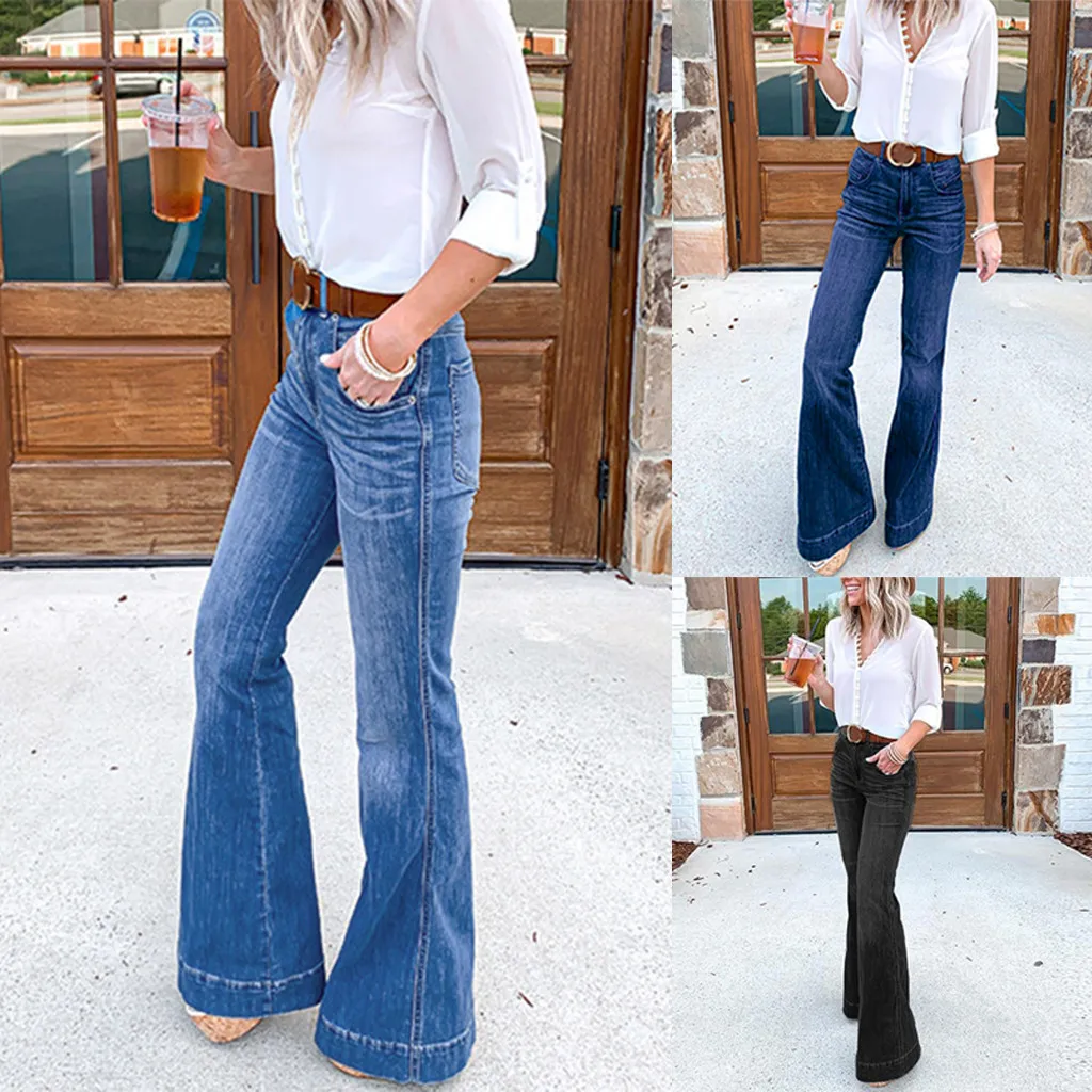 Джинсы женские высокие приталенные с широкими штанинами джинсовые Свободные повседневные джинсы Уличная стрейч узкие брюки длина джинсы Mujer S10