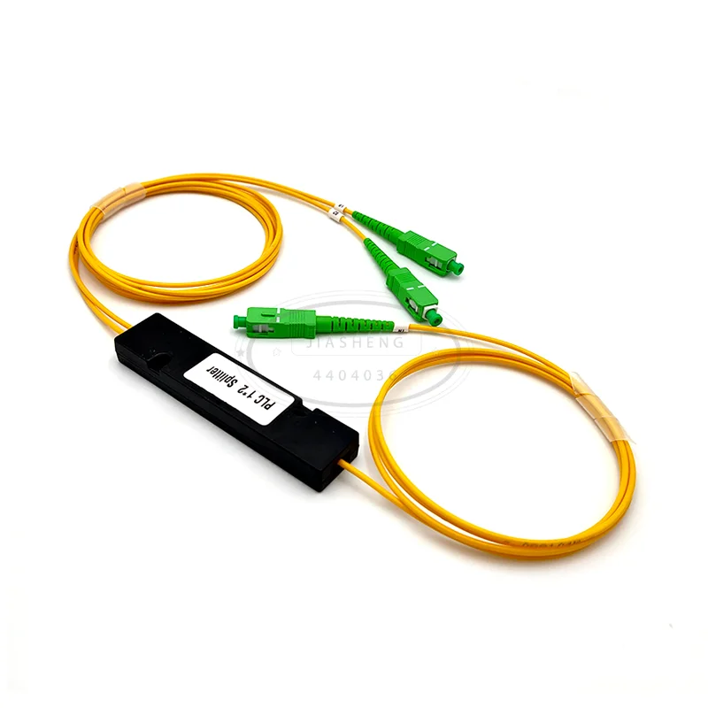 Оптоволоконный сплиттер FTTH 1X 2 SC APC FBT SM однорежимный Сплавленный двухконусный