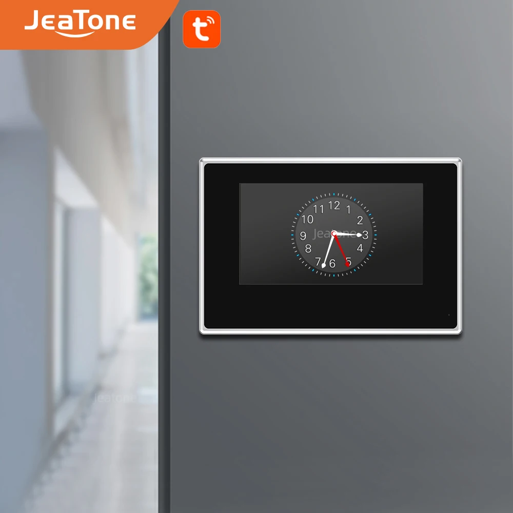 Видеодомофон JeaTone 720P Wi Fi IP 2 1|Видеодомофон| |