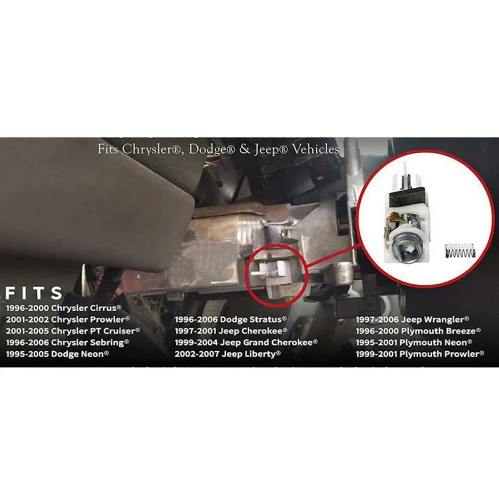 1 ПК, зажигание привод переключателя подходит для Jeep Dodge Chrysler 4664099 4664100 4690492 924-704 выхлопной Системы заготовки ключей