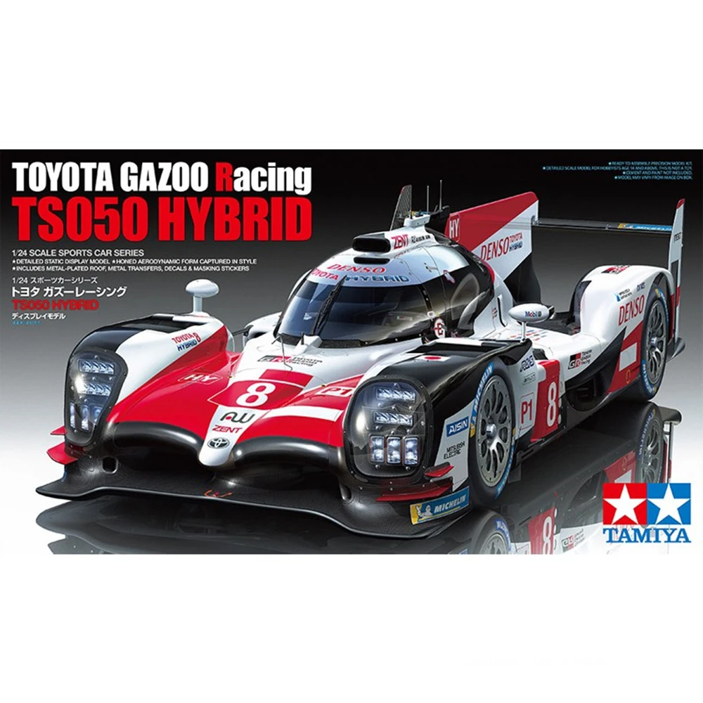 Модель автомобиля Tamiya 1/24 Масштаб Toyota Gazoo спортивный автомобиль гоночный