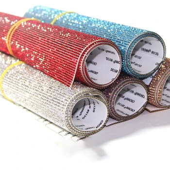 

20*24CM Car Crystal Diamond Sticker DIY Auto LOGO Decoration Modified Sticker Car Center Console Decoration Post Car Accessories