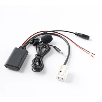 

Audio AUX Bluetooth Cable Adapter MIC For BMW E60 E63 E64 E66 E81 E82 E70 E90 Bluetooth Adapter With Microphone