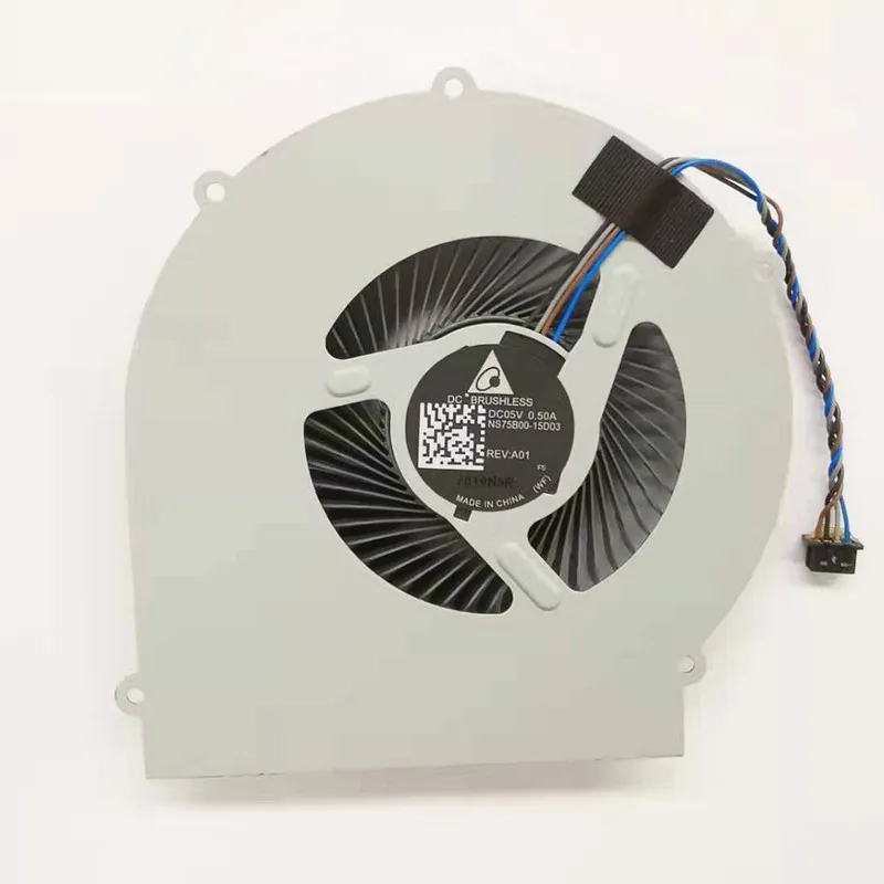 Процессора вентилятор охлаждения для HP probook 650 G2 650 G3 Вентилятор cooler NS75B00-15D03 840734-001 аккумулятор большой емкости