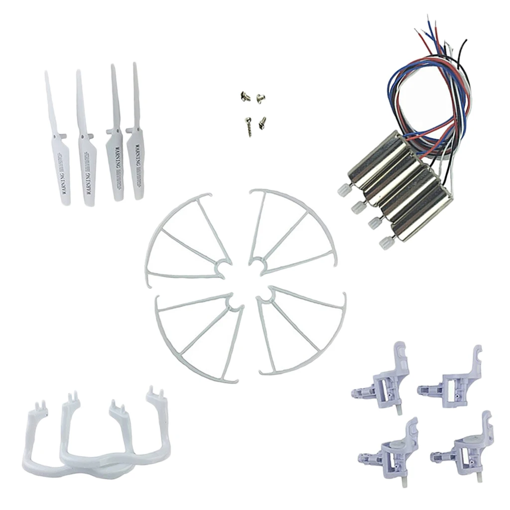 Set Of 18Pcs Quadcopter Motors Spare Part Set RC Motor Base For Syma X5 X5C