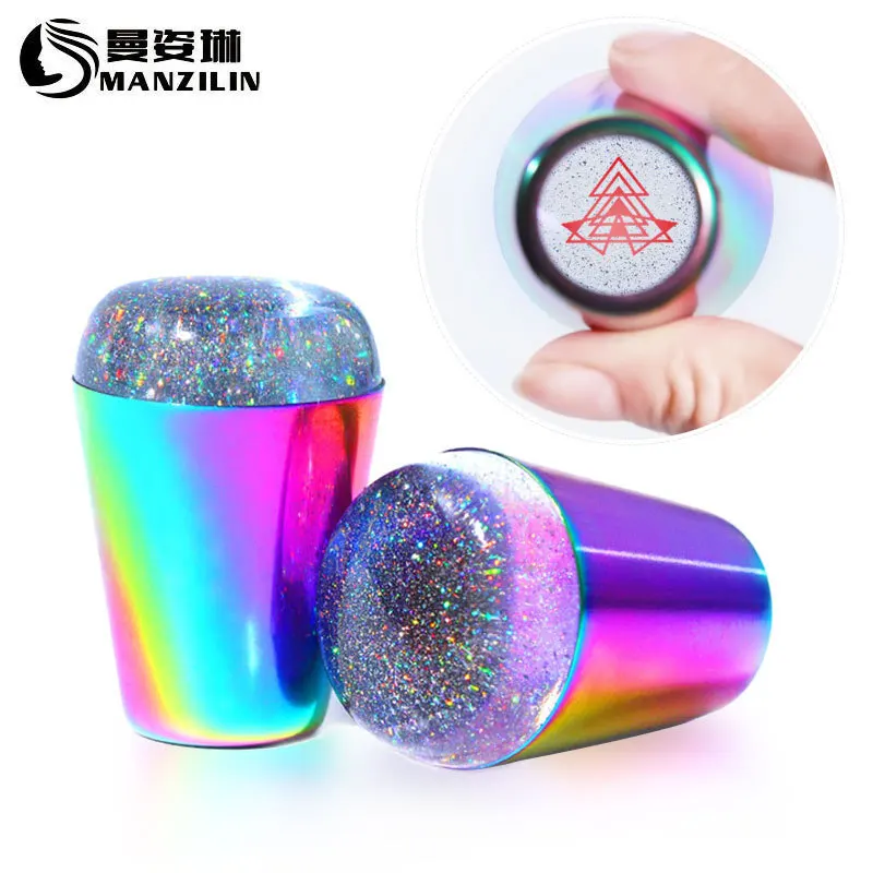 

exclusively for the new nail printing tools Ukraine colorful big super laser silicone handle seal print head