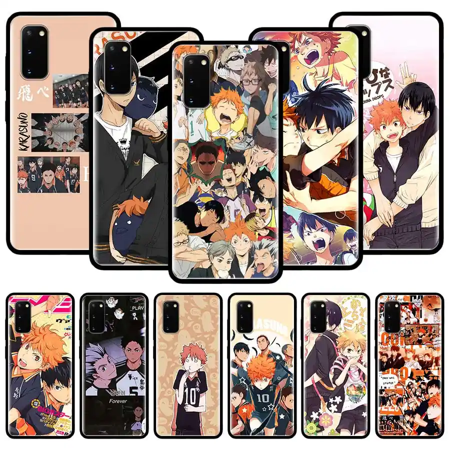 Soft Case For Samsung Galaxy S21 S Fe S Ultra S10e S10 S Plus 5g S8 S9 Plus S7 Anime Haikyuu Nekoma Phone Shell Back Cover Phone Case Covers Aliexpress