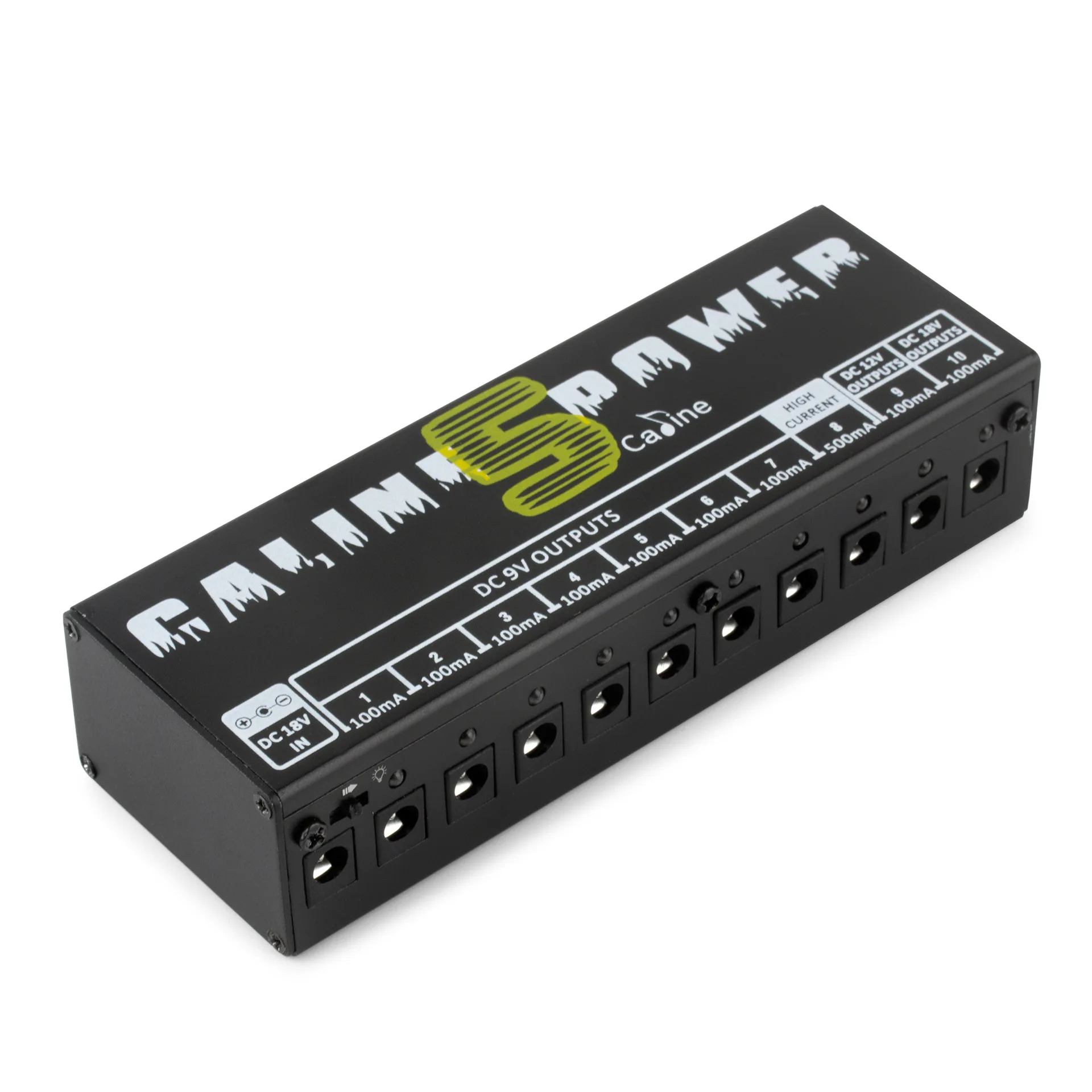

Caline ka ling CP-05 10 Output Stompbox Power Supply 9V 12V 18V Pedal Power Supply
