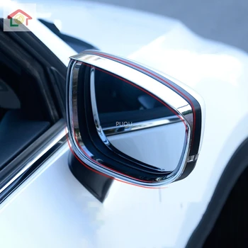 

For Mazda CX-5 CX5 KF 2017 2018 2019 Carbon Fiber Rearview Side View Mirror Visor Sun Shade Rain Guard Shield Car Accessories