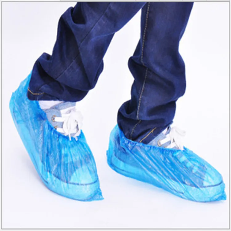 

Practical Disposable Plastic Shoe Cover Cleaning Plastic Foot Sleeve Creative Home Utility Models 90-100-