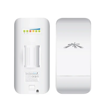 

Ubiquiti NanoStation locoM2 2.4GHz Wireless Network Bridge airMax 8dBi CPE Within 2 KM (Only one!!! Must be used with two! )