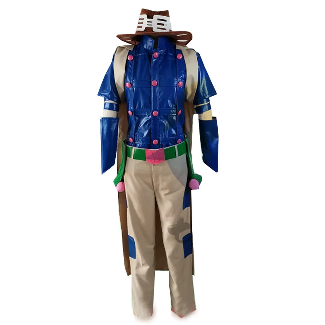 2021 Jojo'S Bizarre Adventure Steel Ball Run Gyro Zeppeli Cosplay Julius Tops Zeppeli Costume Party Natale Halloween Custom