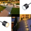 IP67 Waterproof  DC12V Recessed LEDs Deck Lights Outdoor In-ground Lamp Landscape Light for Yard Garden Pathway Stairs Patio ► Photo 2/6