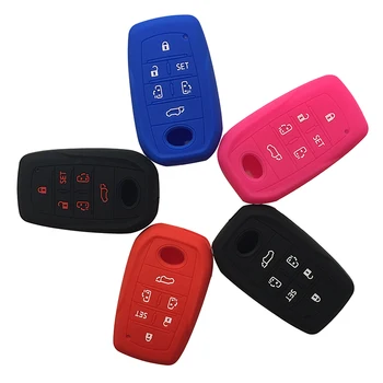 

Case Car Key Cover Alphard Silicone for Toyota Vellfire Alphard 30 Series 2Voxy Noah Esquire Vellfire Harrier PREVIA Key Fob Set