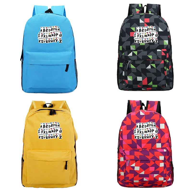 Женский рюкзак для книг с кисточками из мультфильма очень странные дела|Рюкзаки|