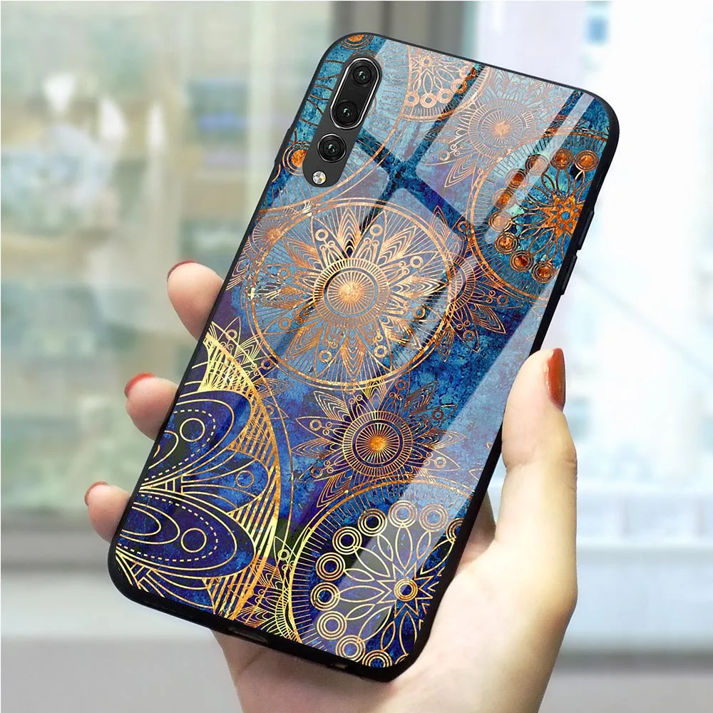Чехол с сапфировым нефритом для Huawei Honor 10 Lite 9 7A P10 P20 P30 PRO P Smart Mate 20 стеклянный |