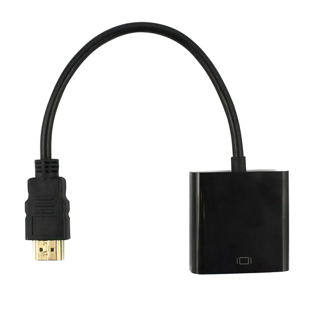  Premium Hdmi Al Convertitore Del Vga Adapter + 3.5 Mm Audio Martinetti Full Hd 1080P Del Convertito