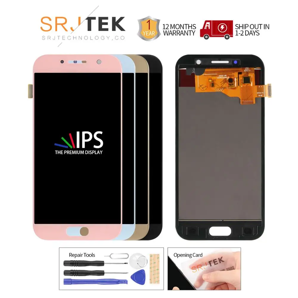 

Can adjust brightness LCD For Samsung Galaxy A5 2017 LCD A520 SM-A520F LCD Display Touch Screen Digitizer Assembly A520 Replaces