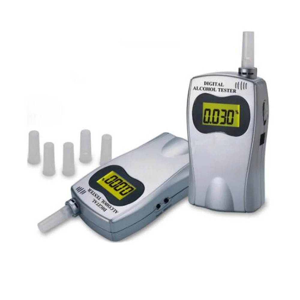 respiração com um analisador do detector do