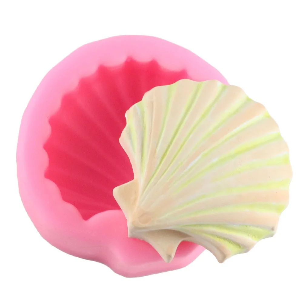 

Shell Shape Silicone Mould Fondant Sugar Craft Molds DIY Cake Decorating