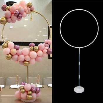 

Balloon Display Column Arch with Base Stand Set Modeling Support Accessories Kit Wedding Party Decor Supplies