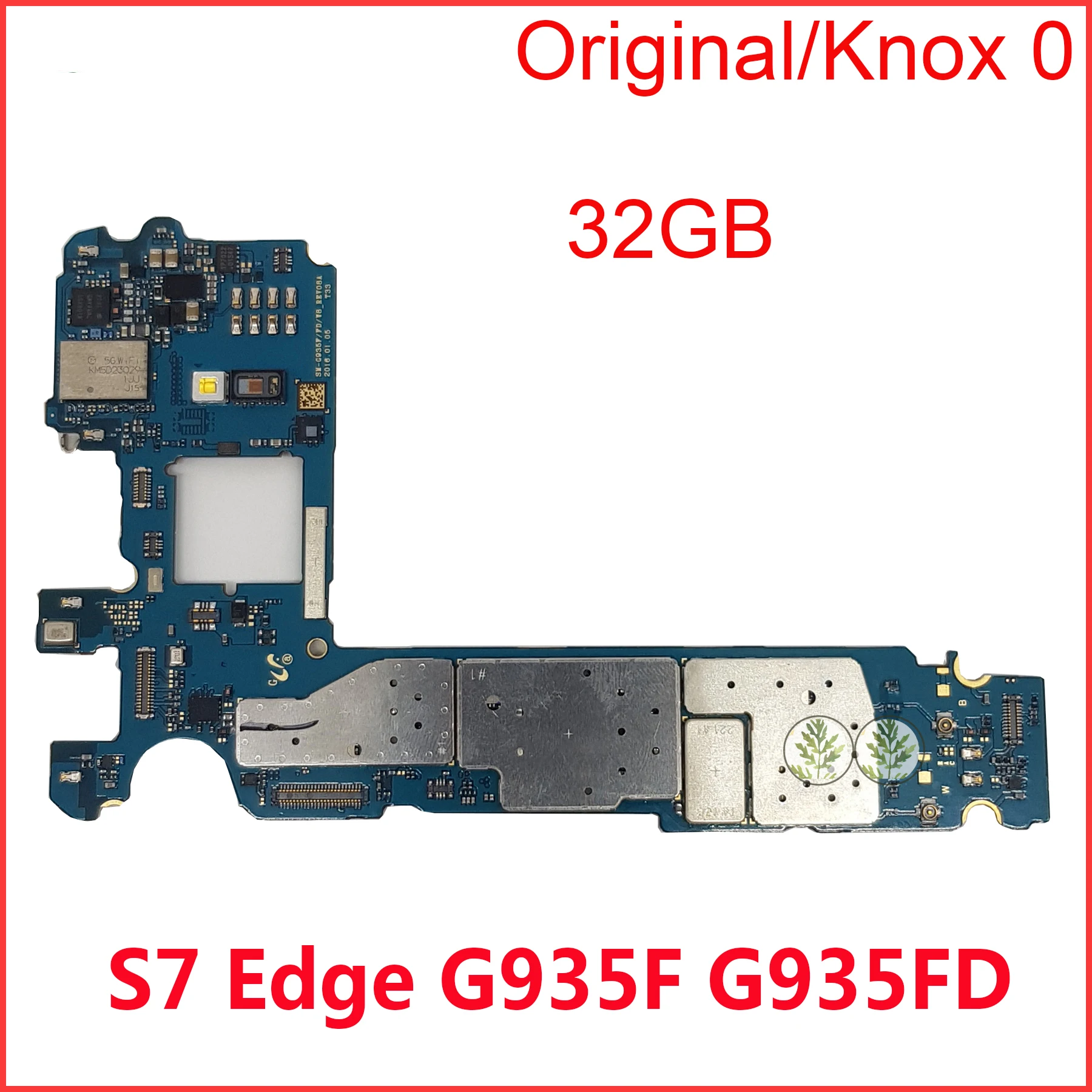 Материнская плата для Samsung Galaxy S7 Edge G935F G935FD Единая с двумя Sim картами