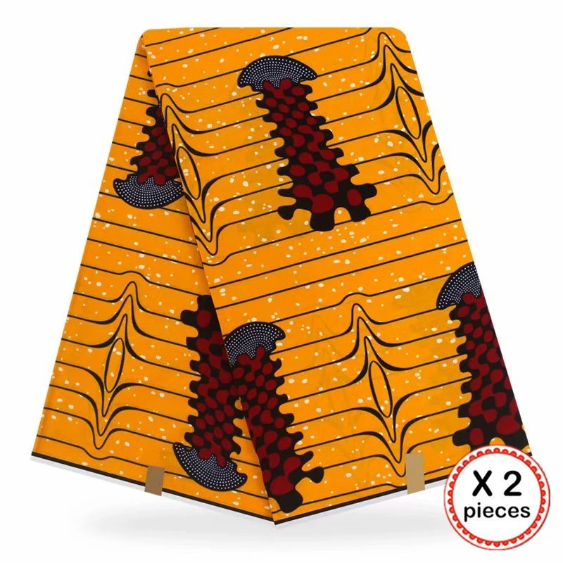 Анкара африканская ткань 12 ярдов Хлопок Нигерия стиль шитье Африканский Воск Печать Ткань Гана для свадебная одежда платье 91809