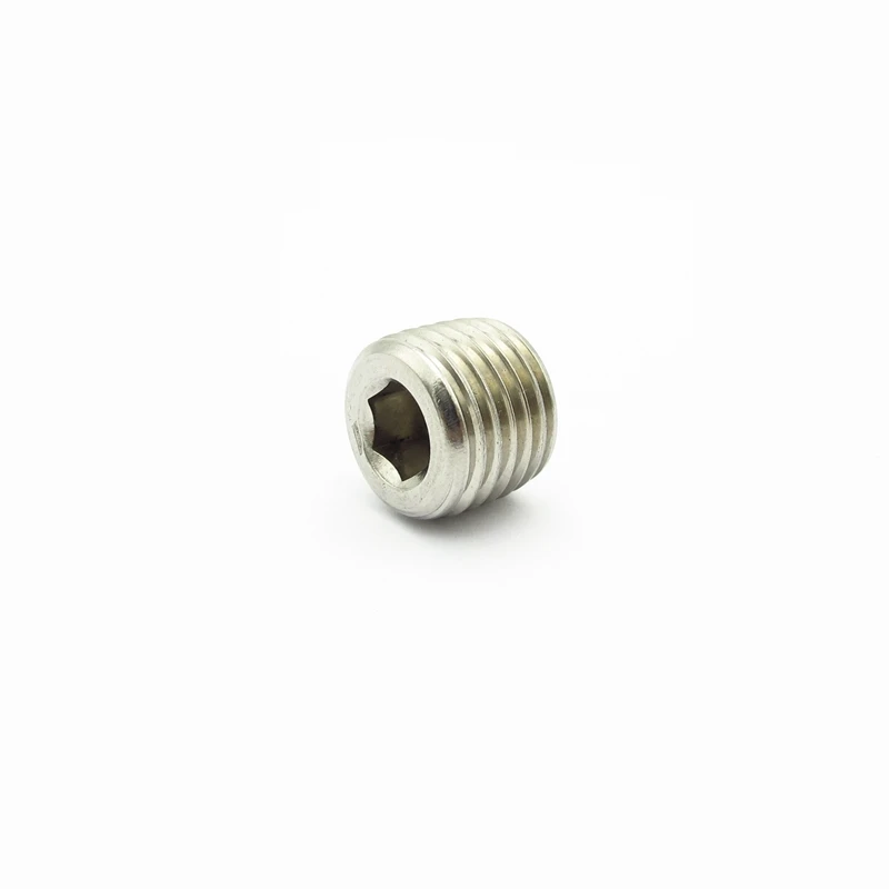 1/" 1/4" 3/" 1/2" 3/" 1" NPT Male Therad 304 Шестигранная Торцевая крышка штепсельный фитинг соединитель адаптера