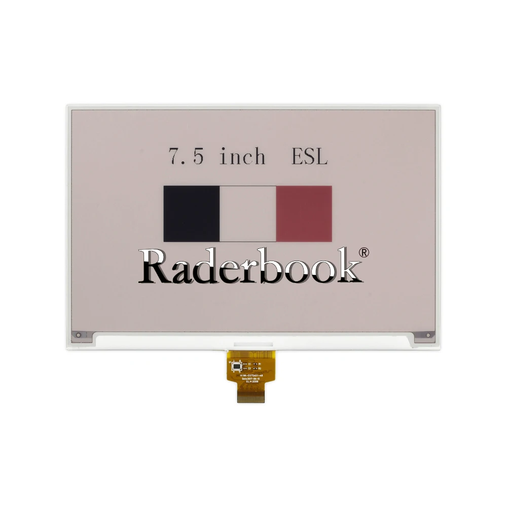 Фонарь с экраном E-Ink диагональю 7 5 дюйма 640x38 4 разрешения интерфейс SPI совместимый
