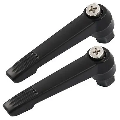 

8mm Female Thread Metal Machine Fixing Adjustable Handles 2 Pcs